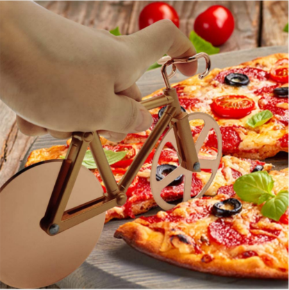 Pizzaroller Rennrad Edelstahl  2